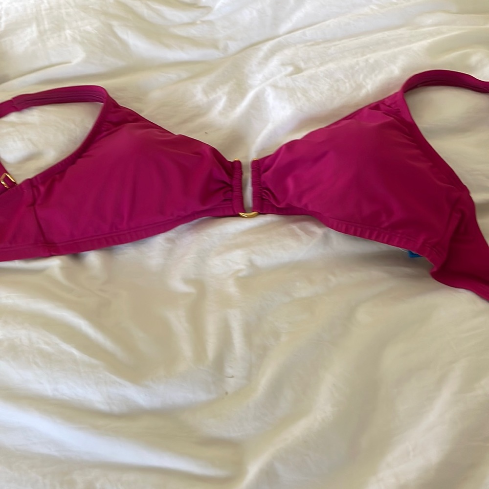 Blue Rod Beattie swim top